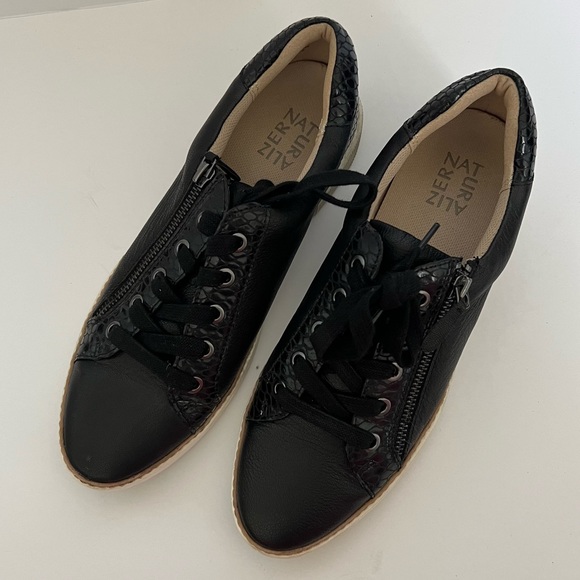 Naturalizer Jenni Black Sneaker Sz 9 - Picture 2 of 8